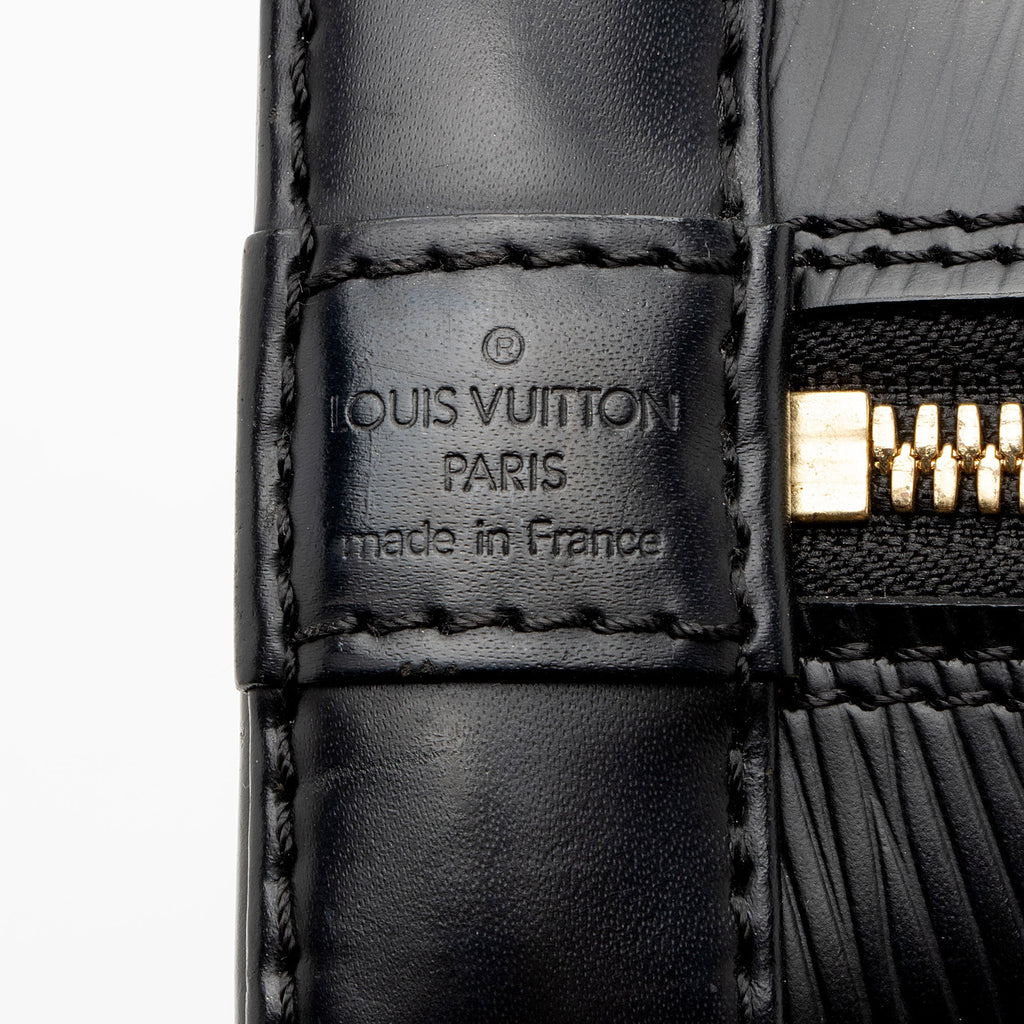 Louis Vuitton Epi Leather Flower Alma BB Satchel