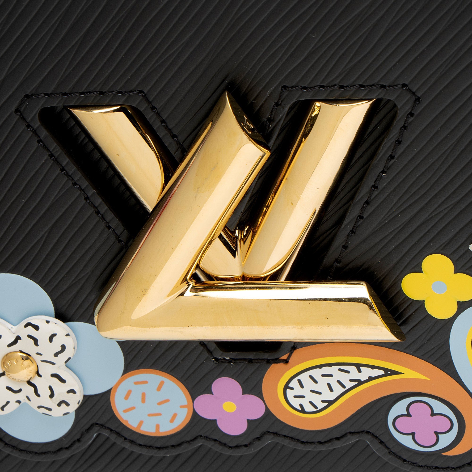 Louis Vuitton Epi Leather Flower Twist MM Shoulder Bag (SHF-HSiiiW)