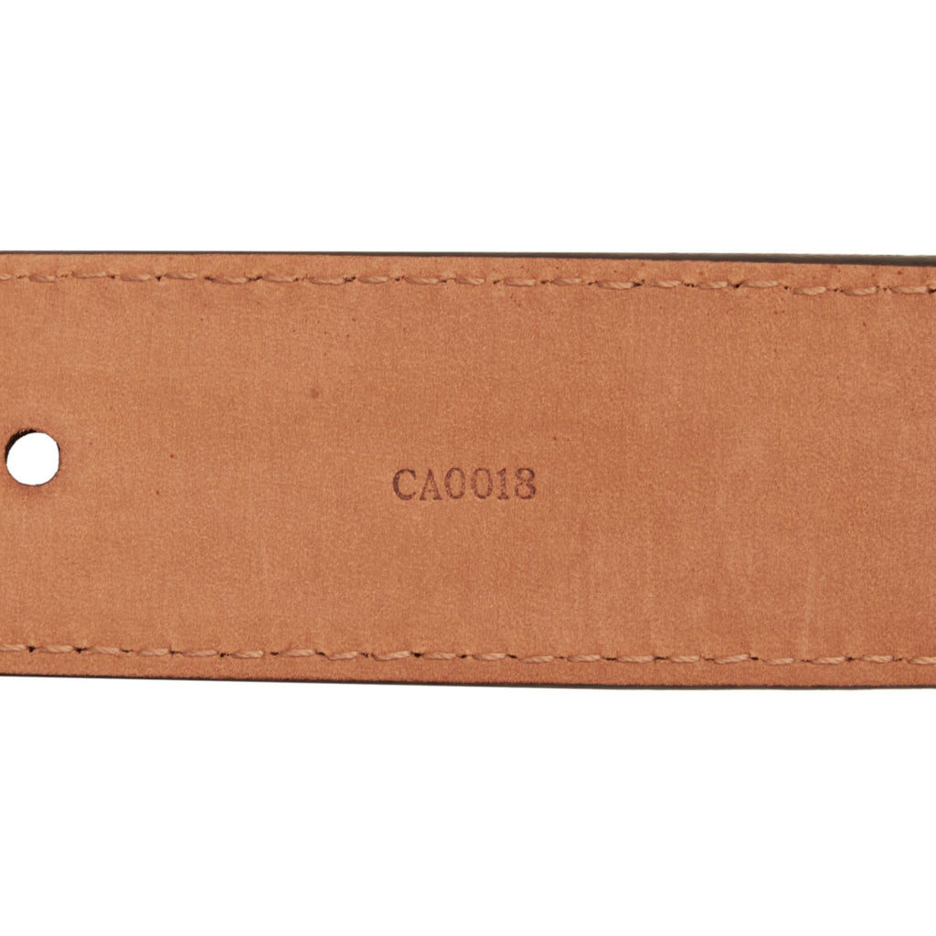 Louis Vuitton Epi Leather Initiales Belt - 35 / 90 (SHG-34108)