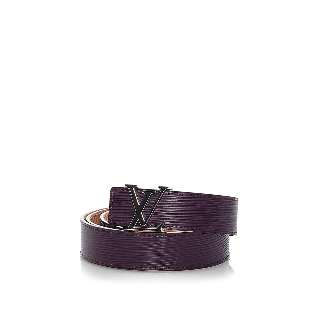 Louis Vuitton Epi Leather Initiales Belt - 35 / 90 (SHG-34108)