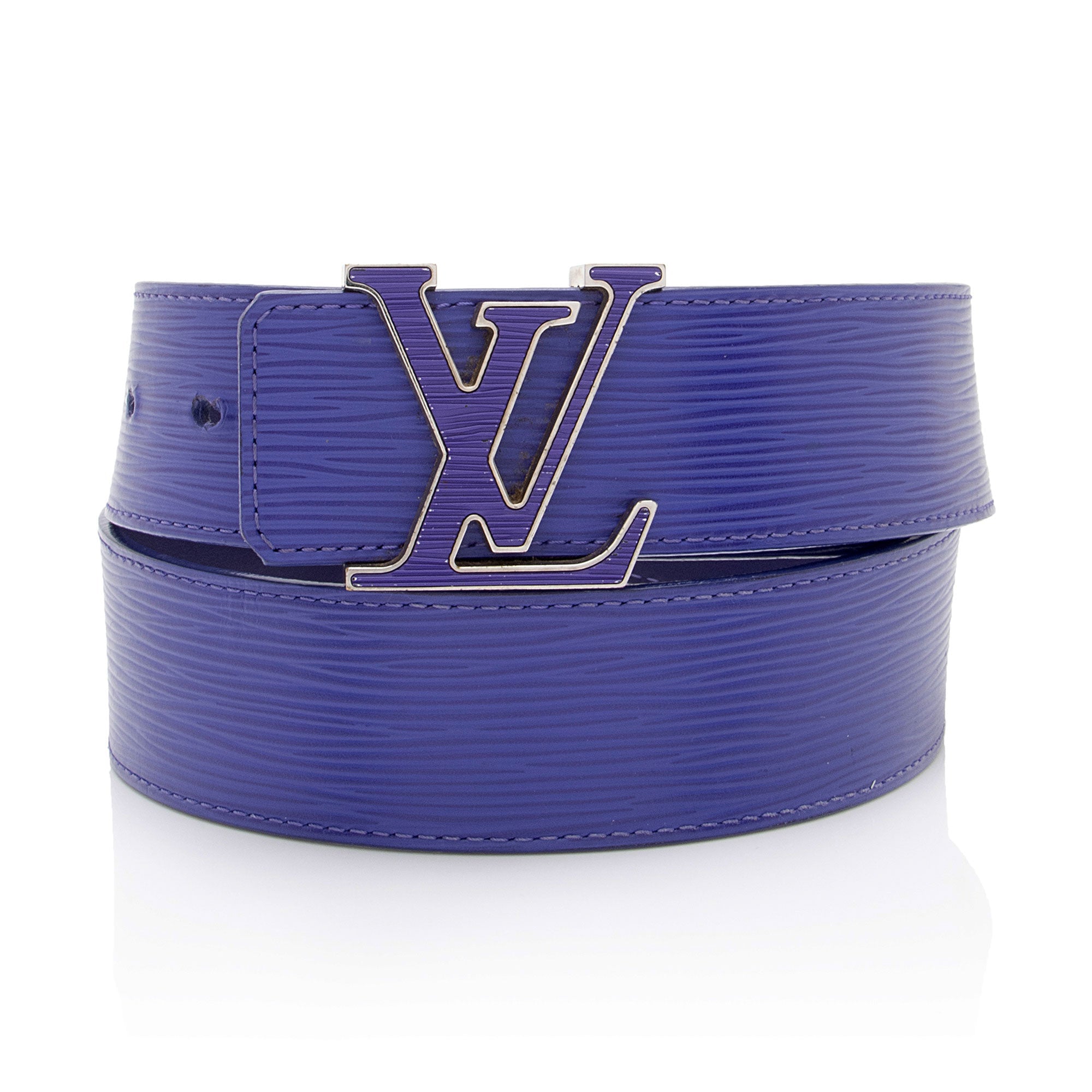 Louis Vuitton Epi Leather LV Initiales 40mm Belt - Size 34 / 85 (SHF-m5X6sB)