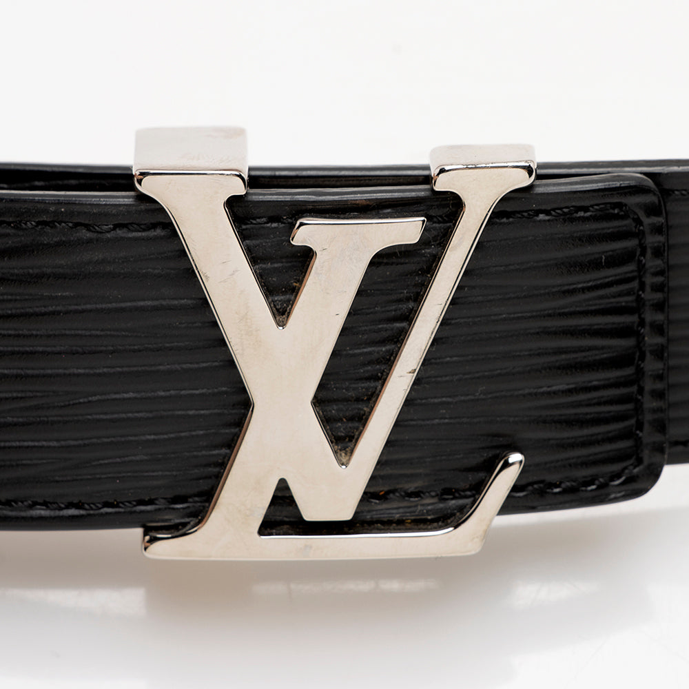 Louis Vuitton Epi Leather LV Initiales Belt - Size 40 / 100 (SHF-20835)