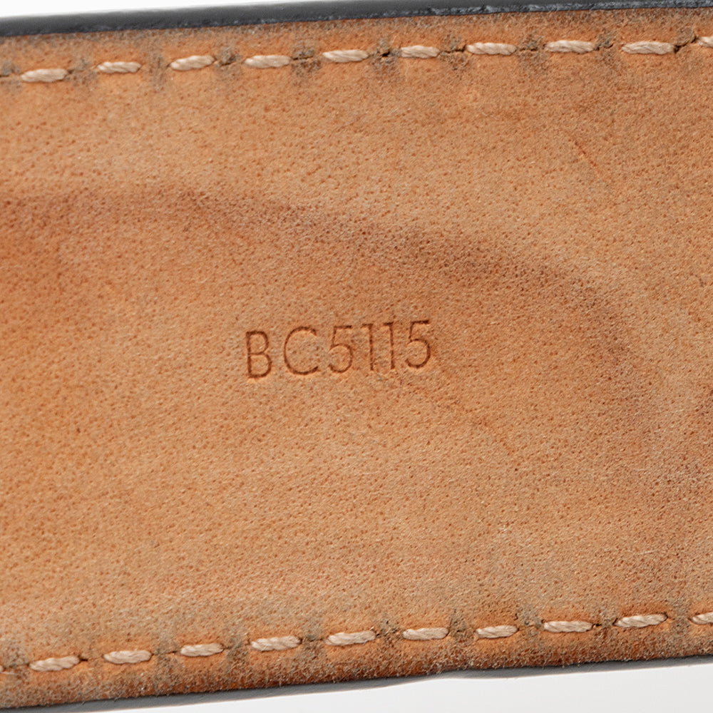 Louis Vuitton Epi Leather LV Initiales Belt - Size 40 / 100 (SHF-20835)