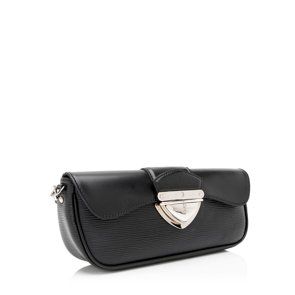 Louis Vuitton Epi Leather Montaigne Clutch (SHF-23717)