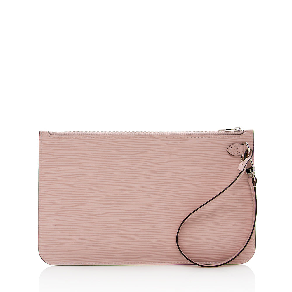 Louis Vuitton Epi Leather Neverfull MM Pochette (SHF-15516)