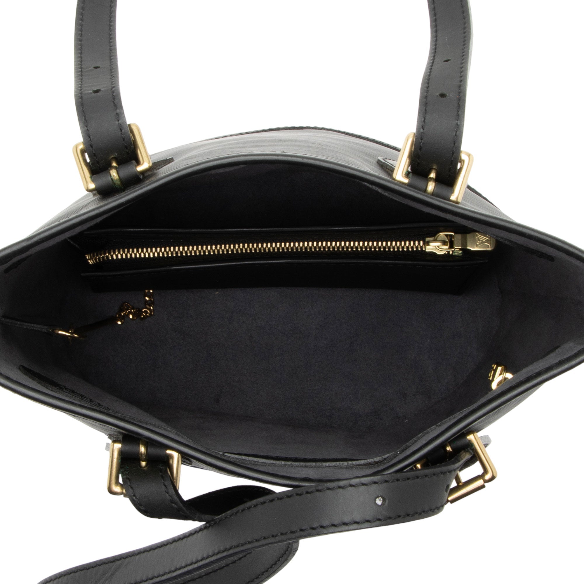 Louis Vuitton Epi Leather Petit Bucket Tote (SHF-aRWoz2)