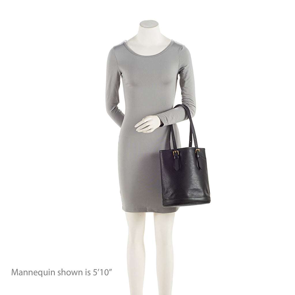 Louis Vuitton Epi Leather Petit Bucket Tote (SHF-aRWoz2)