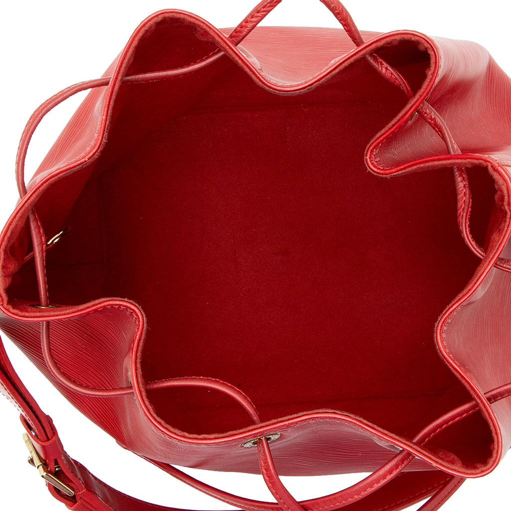 Louis Vuitton Epi Leather Petit Noe Shoulder Bag (SHF-22317)