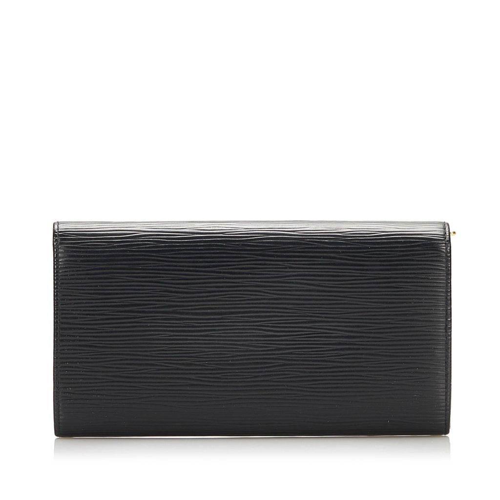 Louis Vuitton Epi Leather Porte-Monnaie Tresor Wallet (SHG-35182)