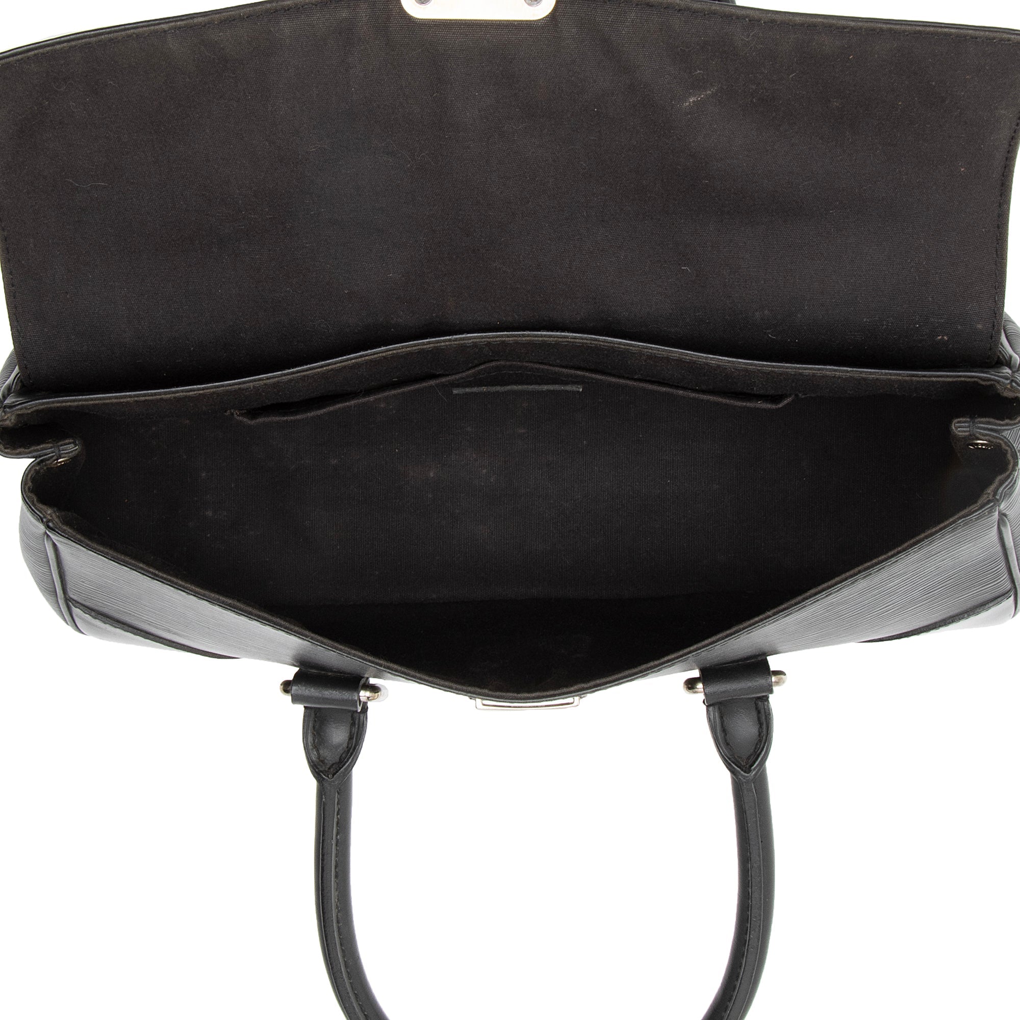 Louis Vuitton Epi Leather Segur PM Satchel (SHF-23074)