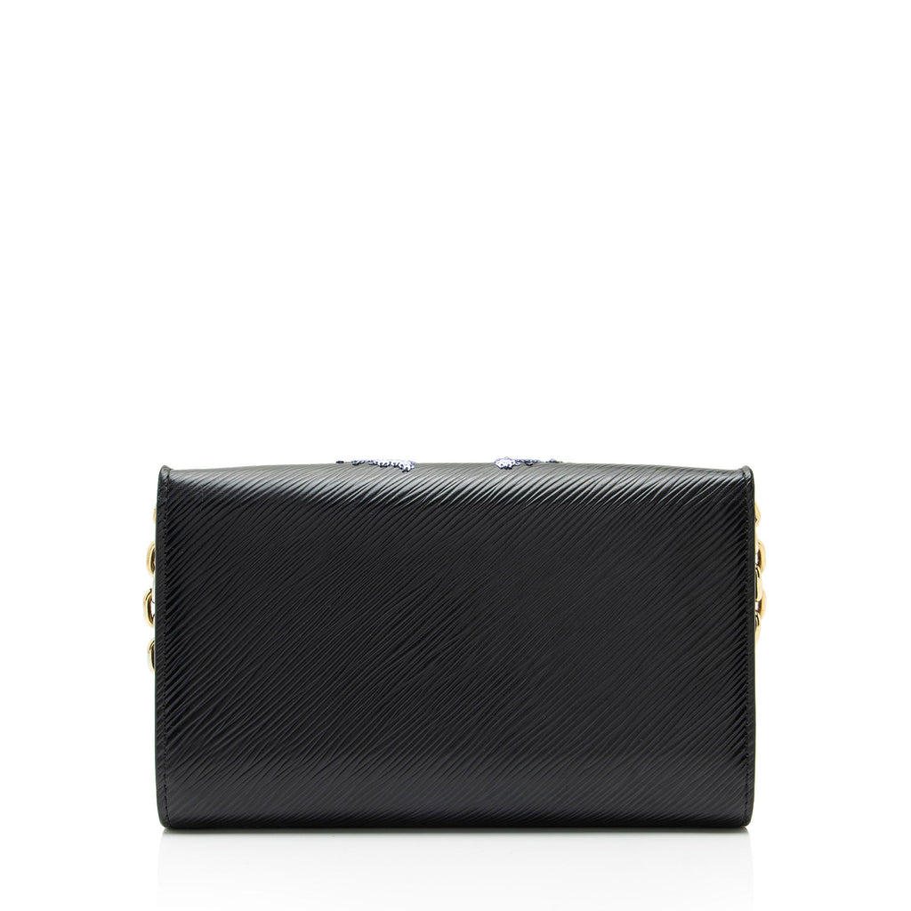 Louis Vuitton Epi Leather Sequin Hummingbird Twist Chain Wallet