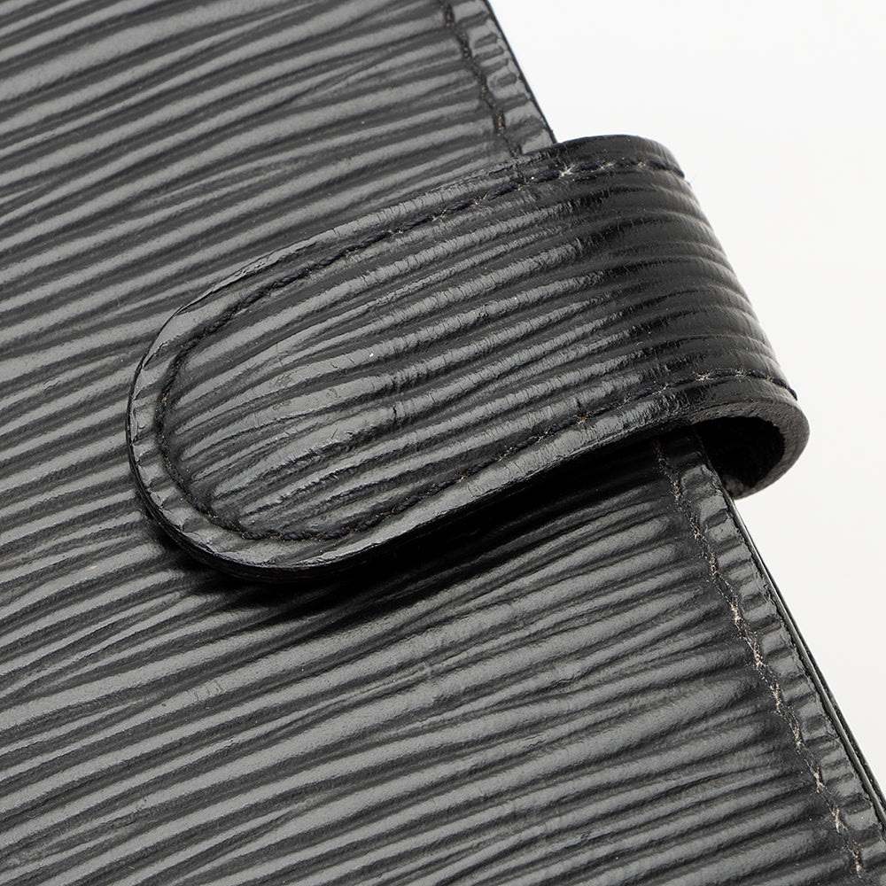 Louis Vuitton Epi Leather Small Agenda Cover (SHF-21953)