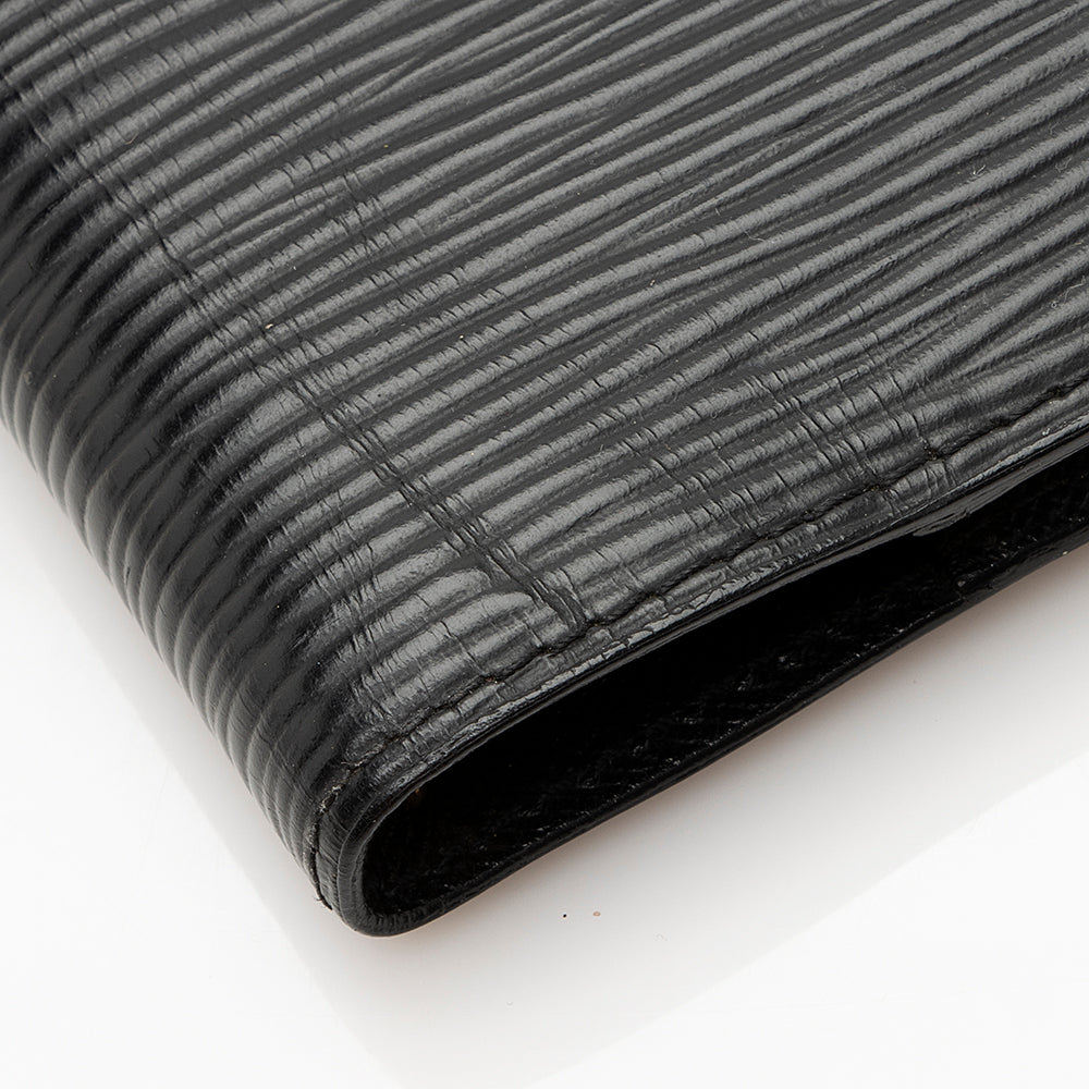 Louis Vuitton Epi Leather Small Agenda Cover (SHF-21953)