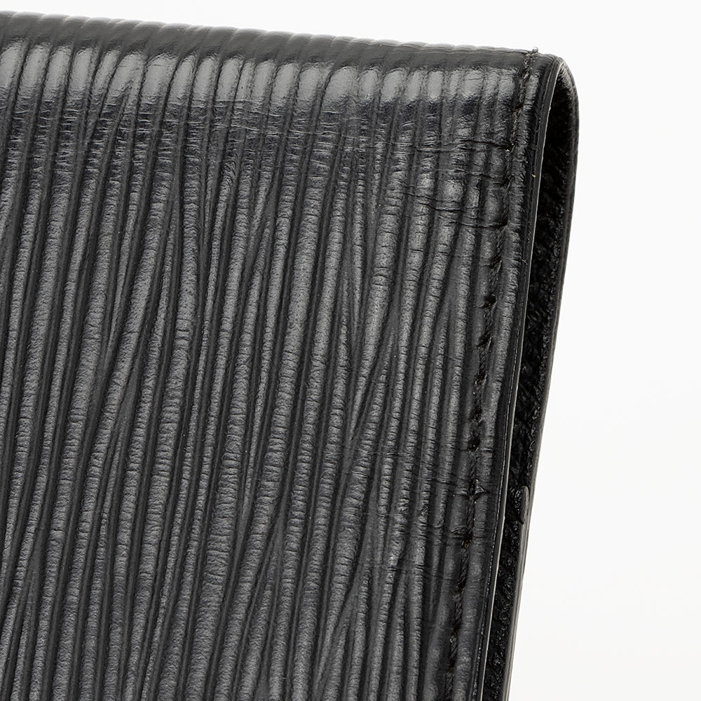 Louis Vuitton Epi Leather Small Agenda Cover (SHF-21953)