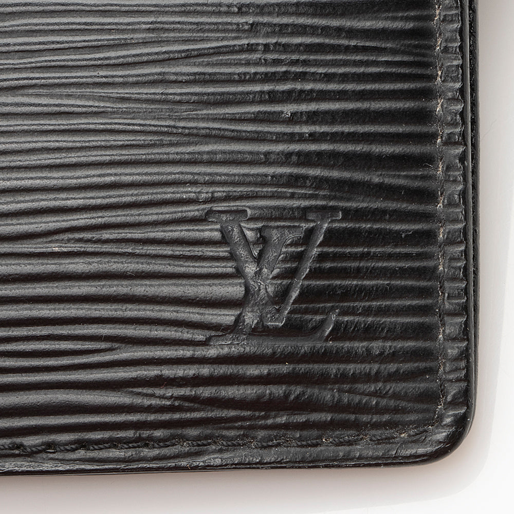 Louis Vuitton Epi Leather Small Agenda Cover (SHF-21953)