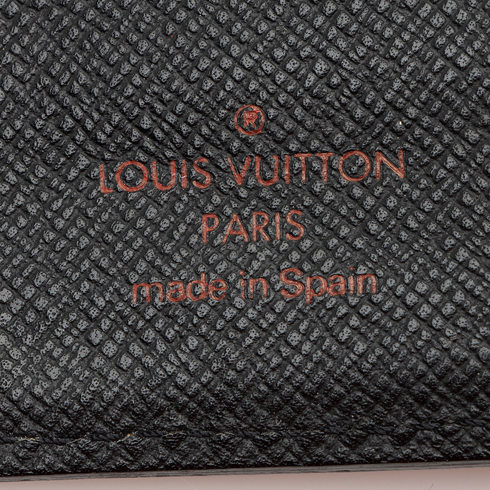 Louis Vuitton Epi Leather Small Agenda Cover (SHF-21953)