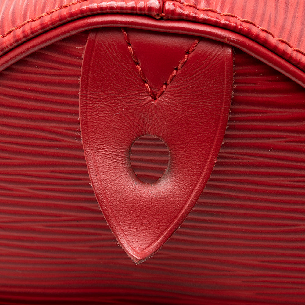 Louis Vuitton Epi Leather Speedy 25 Satchel (SHF-18501)