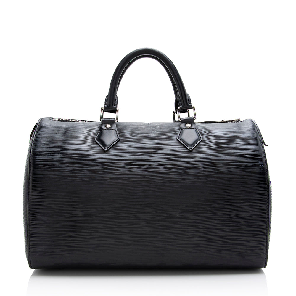 Louis Vuitton Epi Leather Speedy 35 Satchel (SHF-21641)