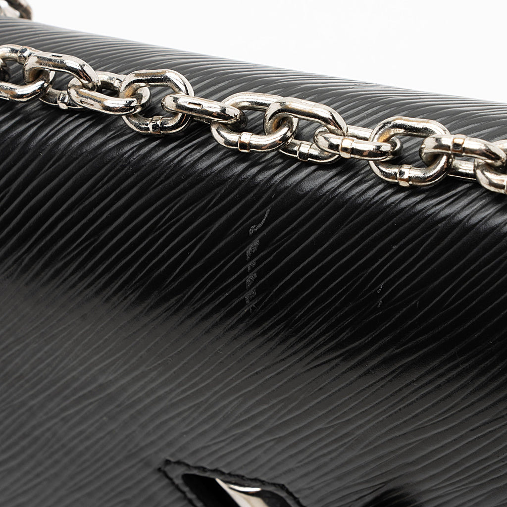 Louis Vuitton Epi Leather Studded Twist MM Shoulder Bag