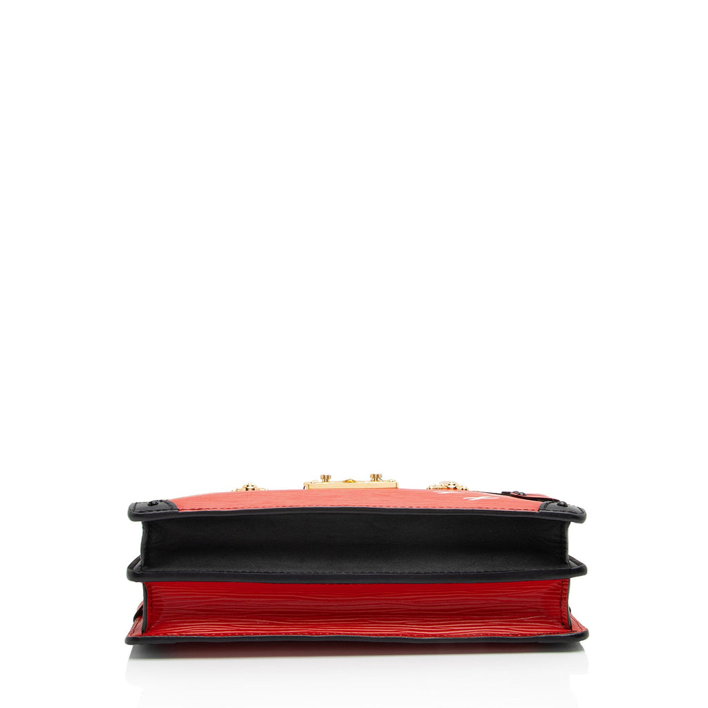 Louis Vuitton Epi Leather Trunk Clutch (SHF-f9WGSU)