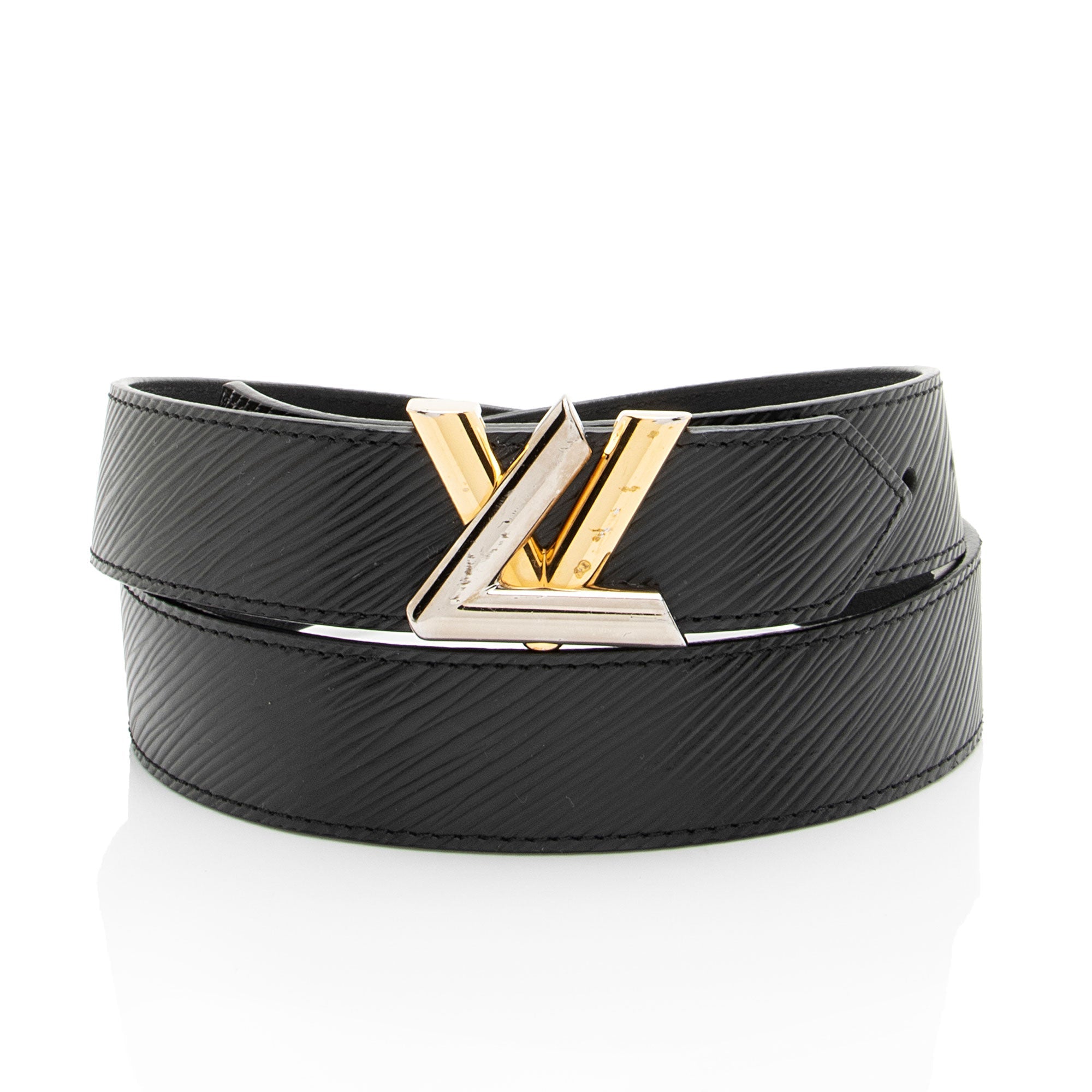 Louis Vuitton Epi Leather Twist Belt - Size 32 / 80