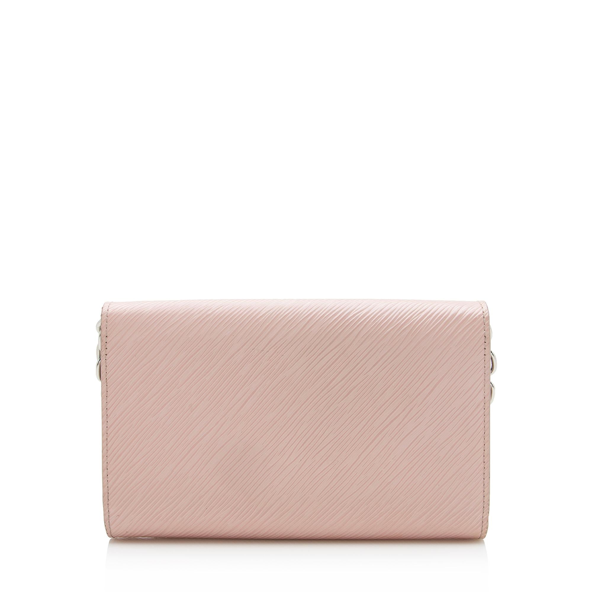 Louis Vuitton Epi Leather Twist Chain Wallet (SHF-22908)