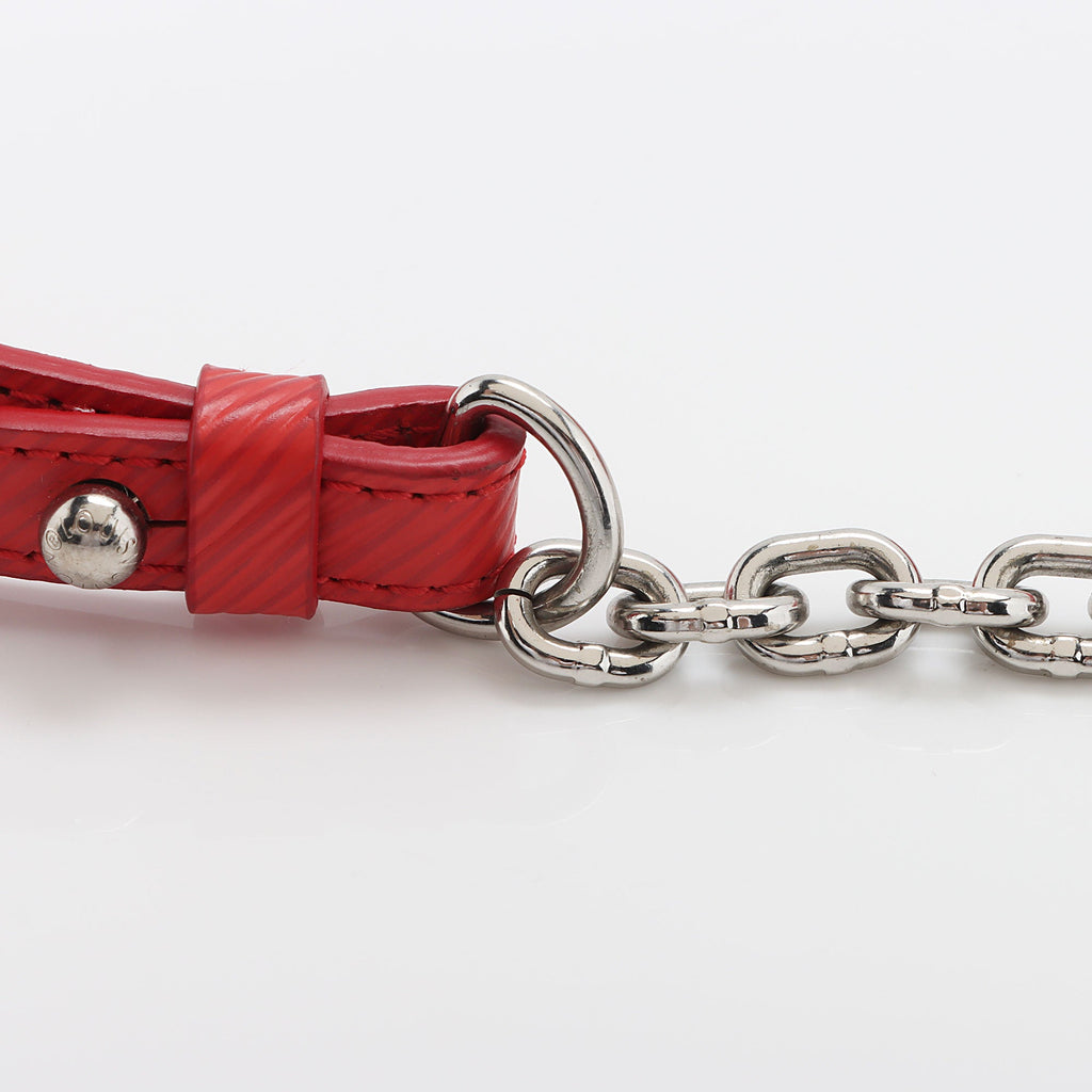Louis Vuitton Epi Leather Twist MM Shoulder Bag (SHF-Di84Nn)