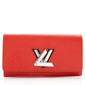 Louis Vuitton Epi Leather Twist Wallet - FINAL SALE (SHF-18679)