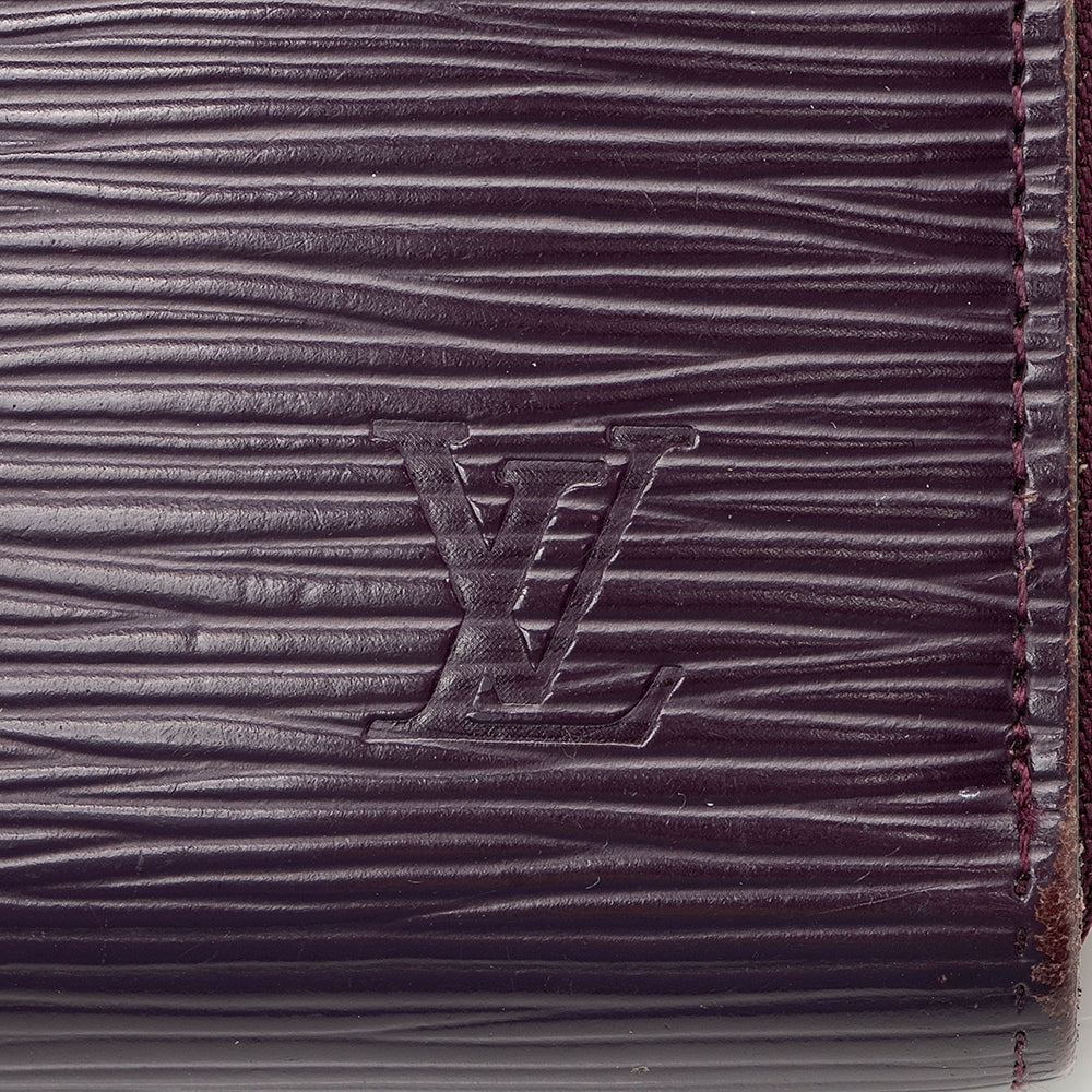 Louis Vuitton Epi Leather Zippy Organizer Wallet (SHF-20728)
