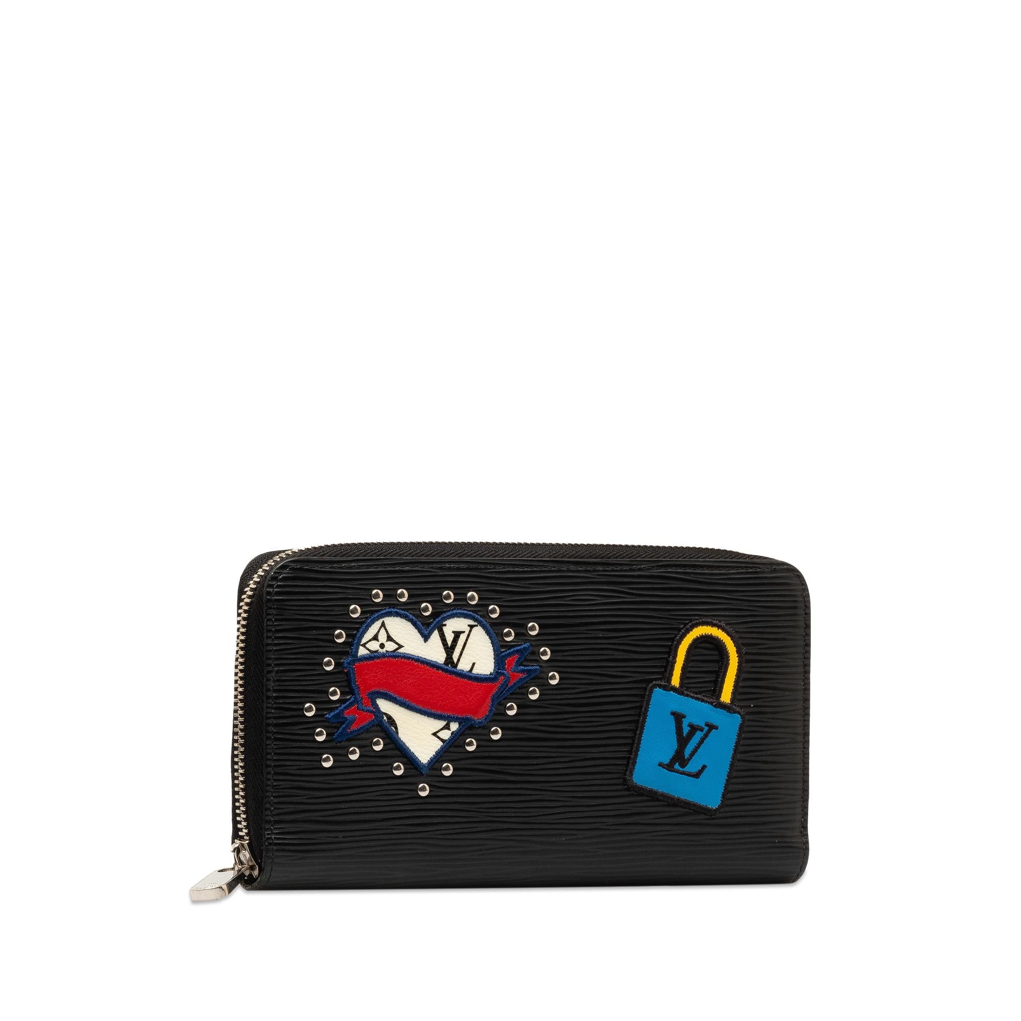 Louis Vuitton Epi Patches Zippy Wallet (SHG-dj64PF)
