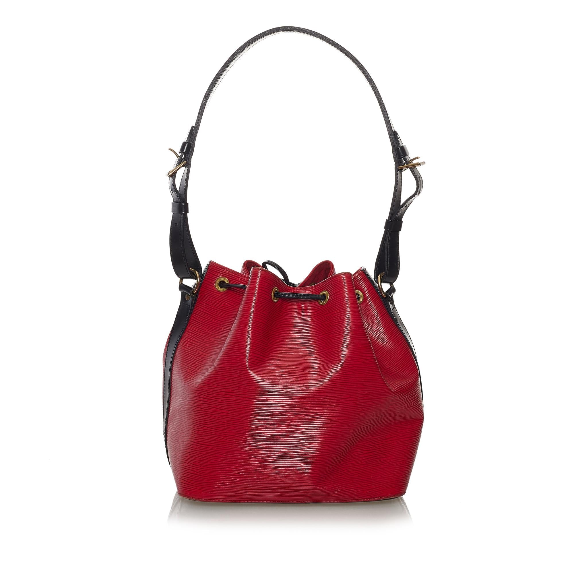 Louis Vuitton Epi Petit Bicolor Noe (SHG-34477)