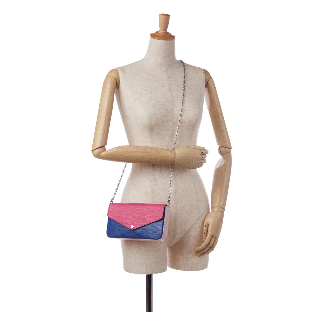 Louis Vuitton Epi Pochette Felicie (SHG-35337)