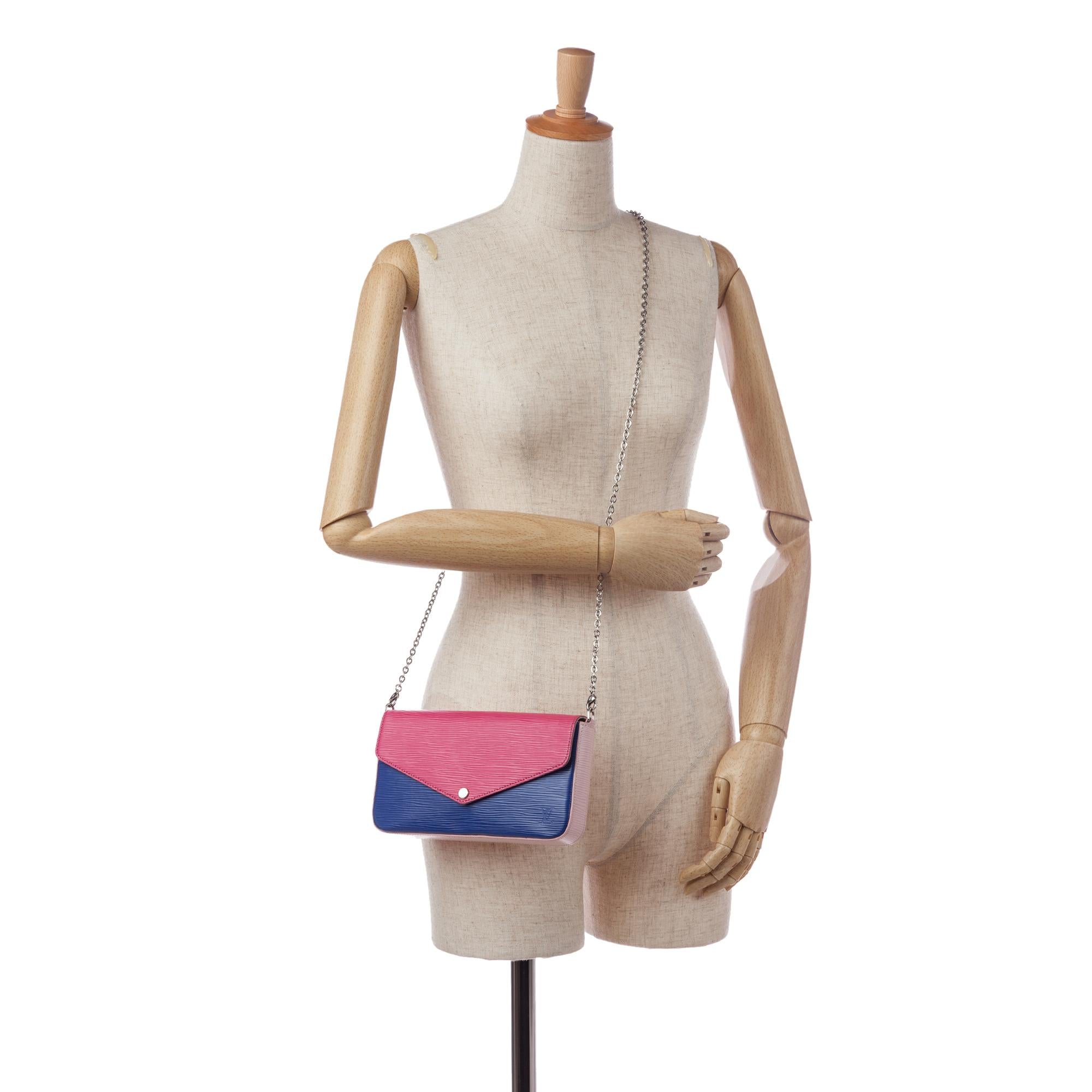 Louis Vuitton Epi Pochette Felicie (SHG-35337)