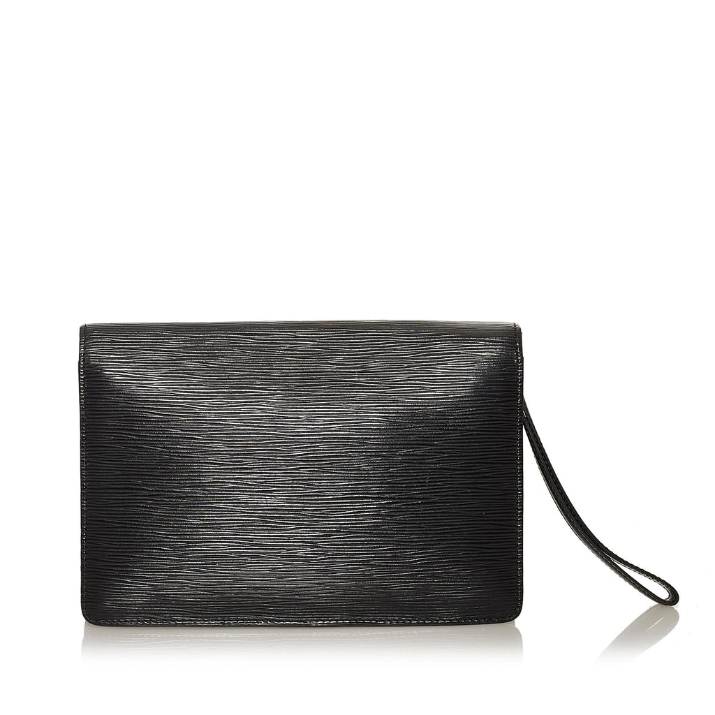 Louis Vuitton Epi Pochette Sellier Dragonne (SHG-28675)