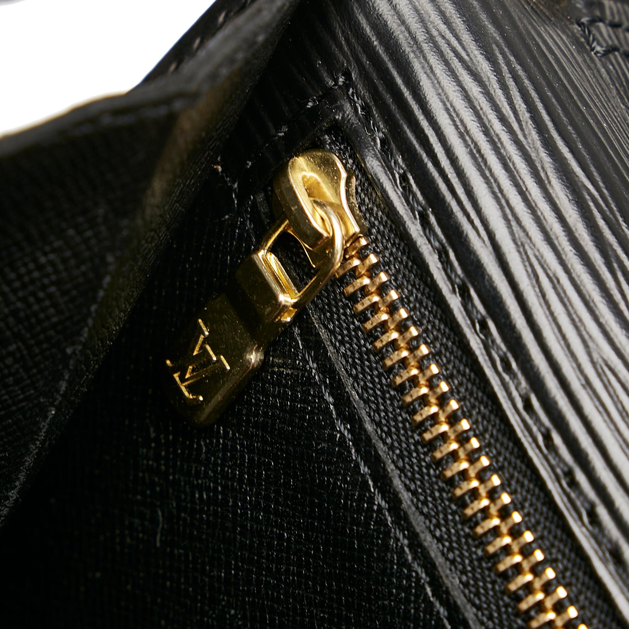 Louis Vuitton Epi Pochette Sellier Dragonne (SHG-28675)