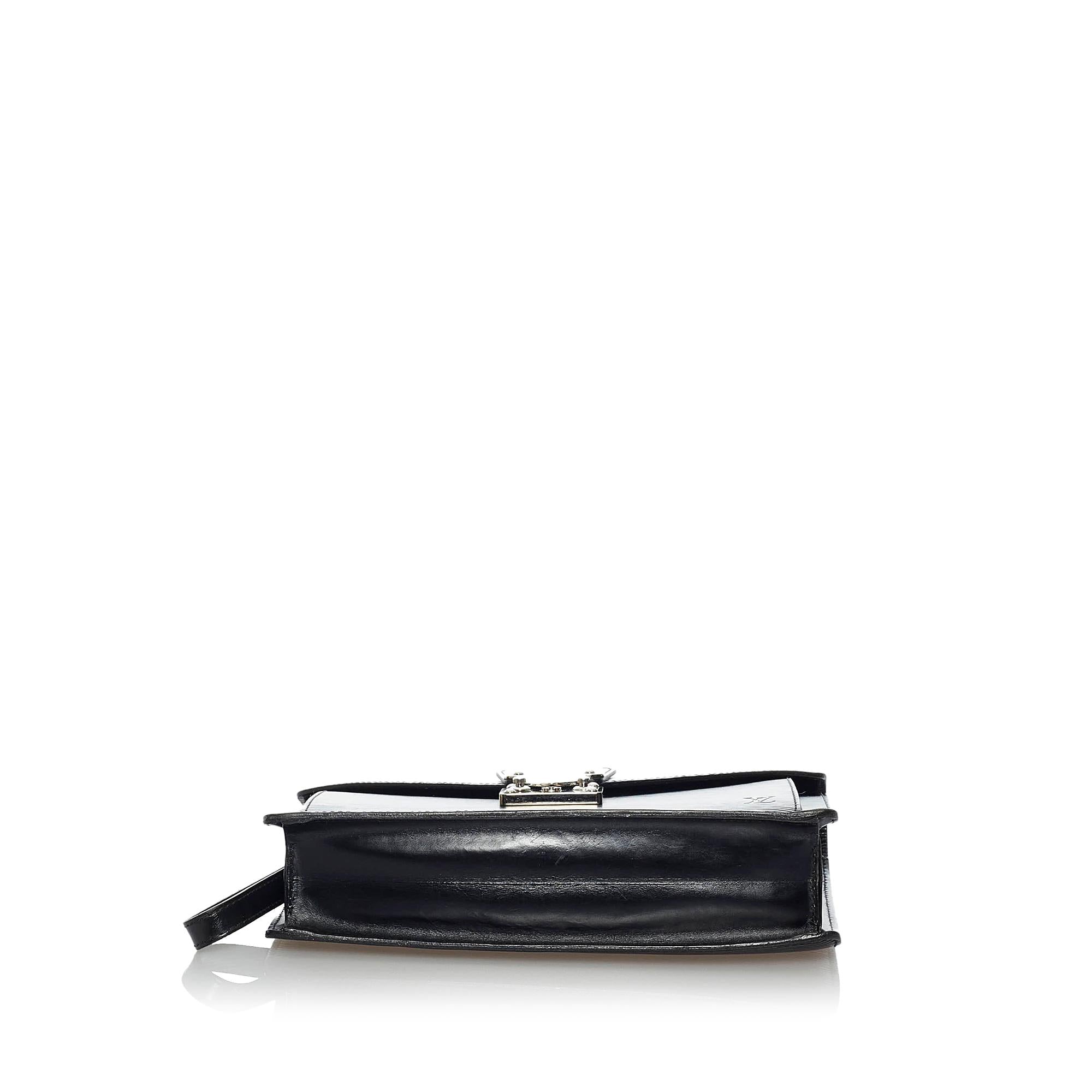 Louis Vuitton Epi Pochette Sellier Dragonne (SHG-29600)