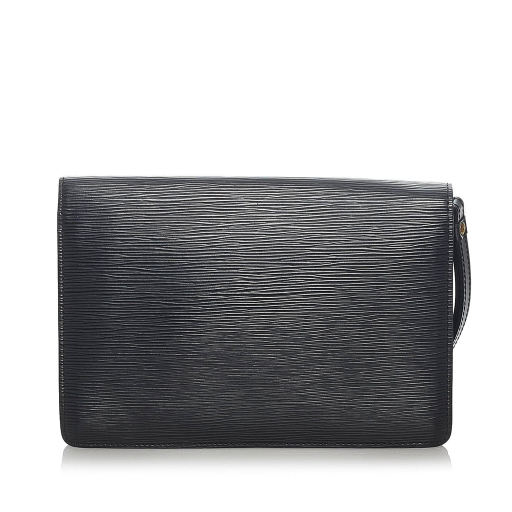 Louis Vuitton Epi Pochette Sellier Dragonne (SHG-32074)