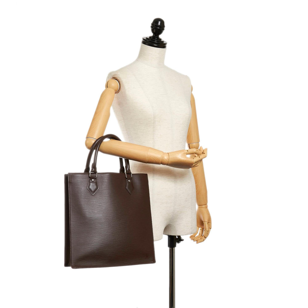 Louis Vuitton Epi Sac Plat PM (SHG-29895)