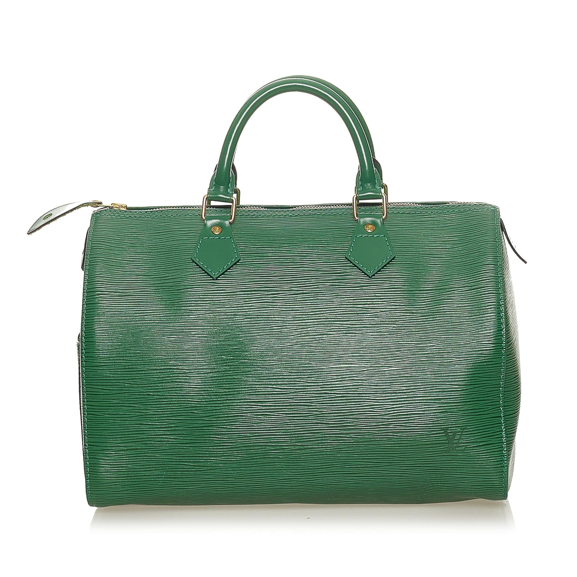 Louis Vuitton Epi Speedy 30 (SHG-27759)