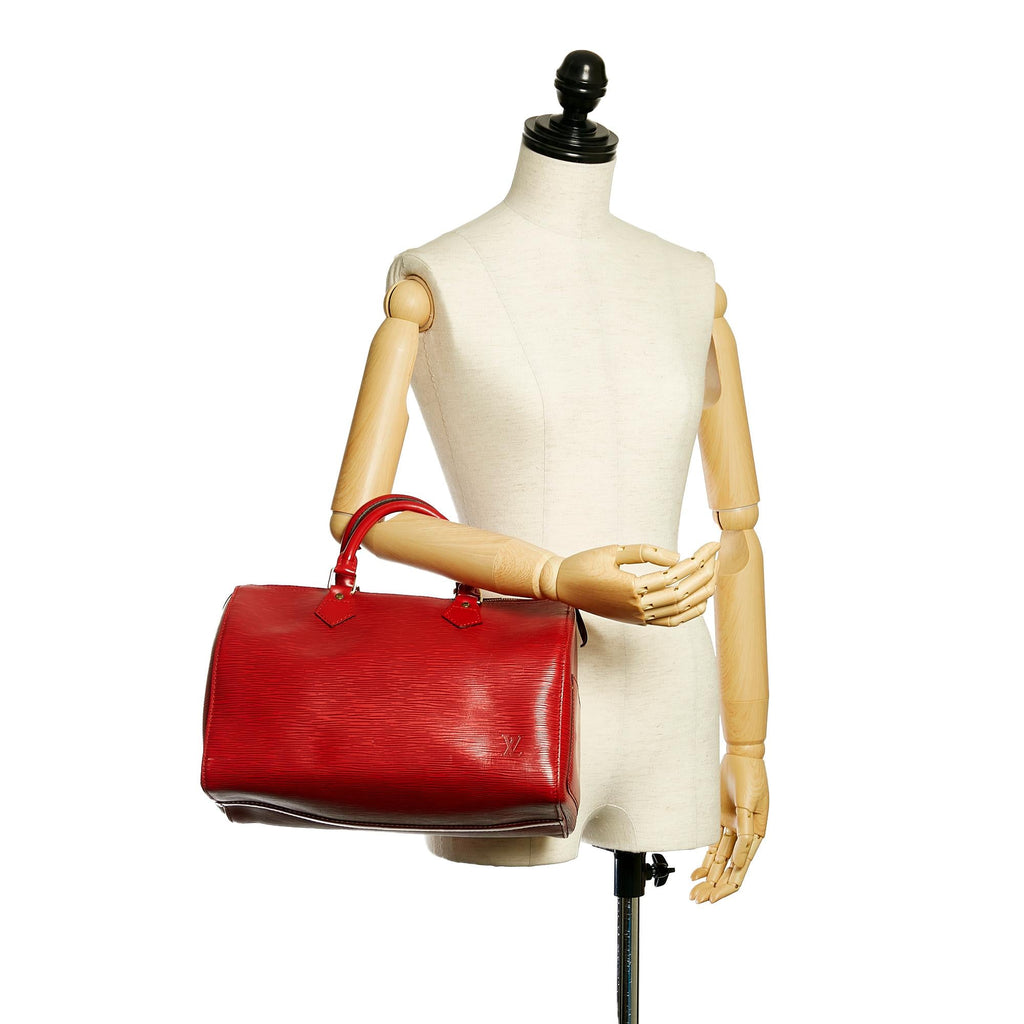 Louis Vuitton Epi Speedy 30 (SHG-28775)