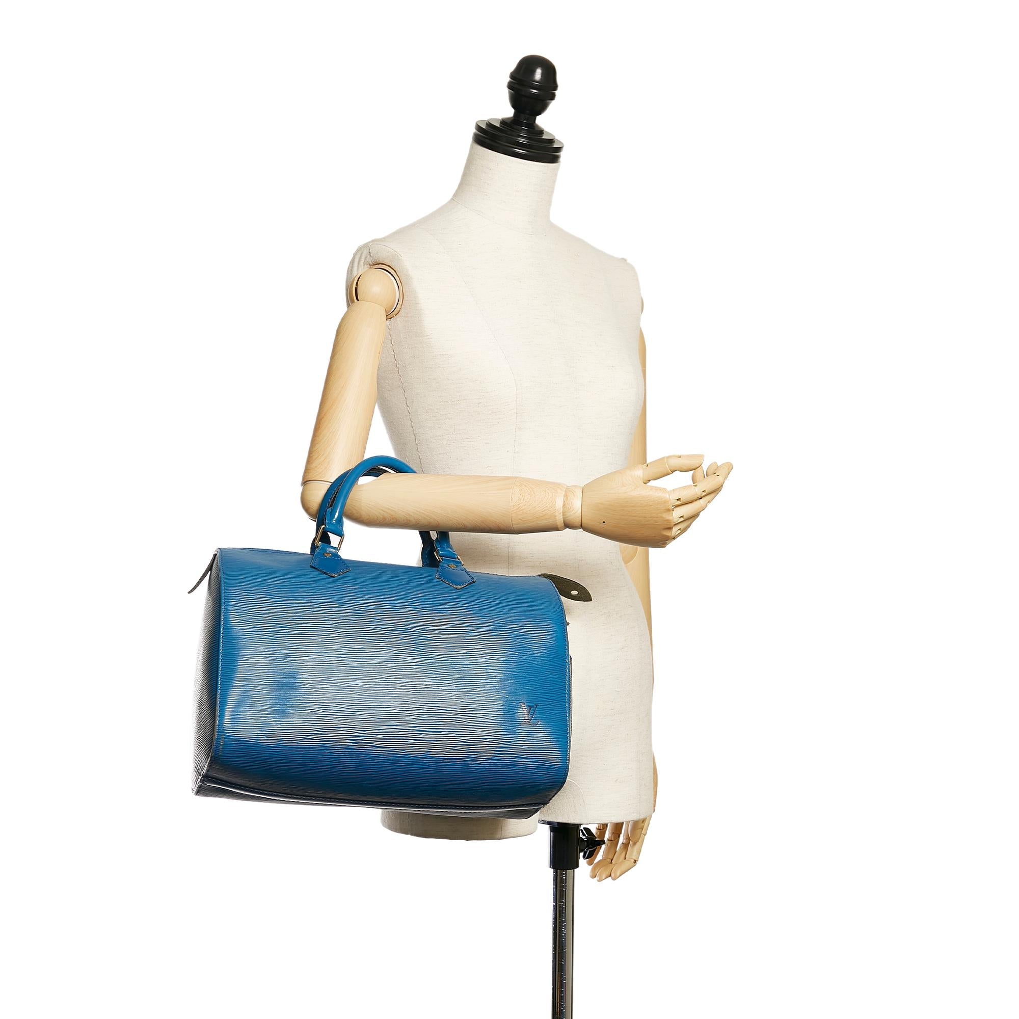 Louis Vuitton Epi Speedy 30 (SHG-29369)