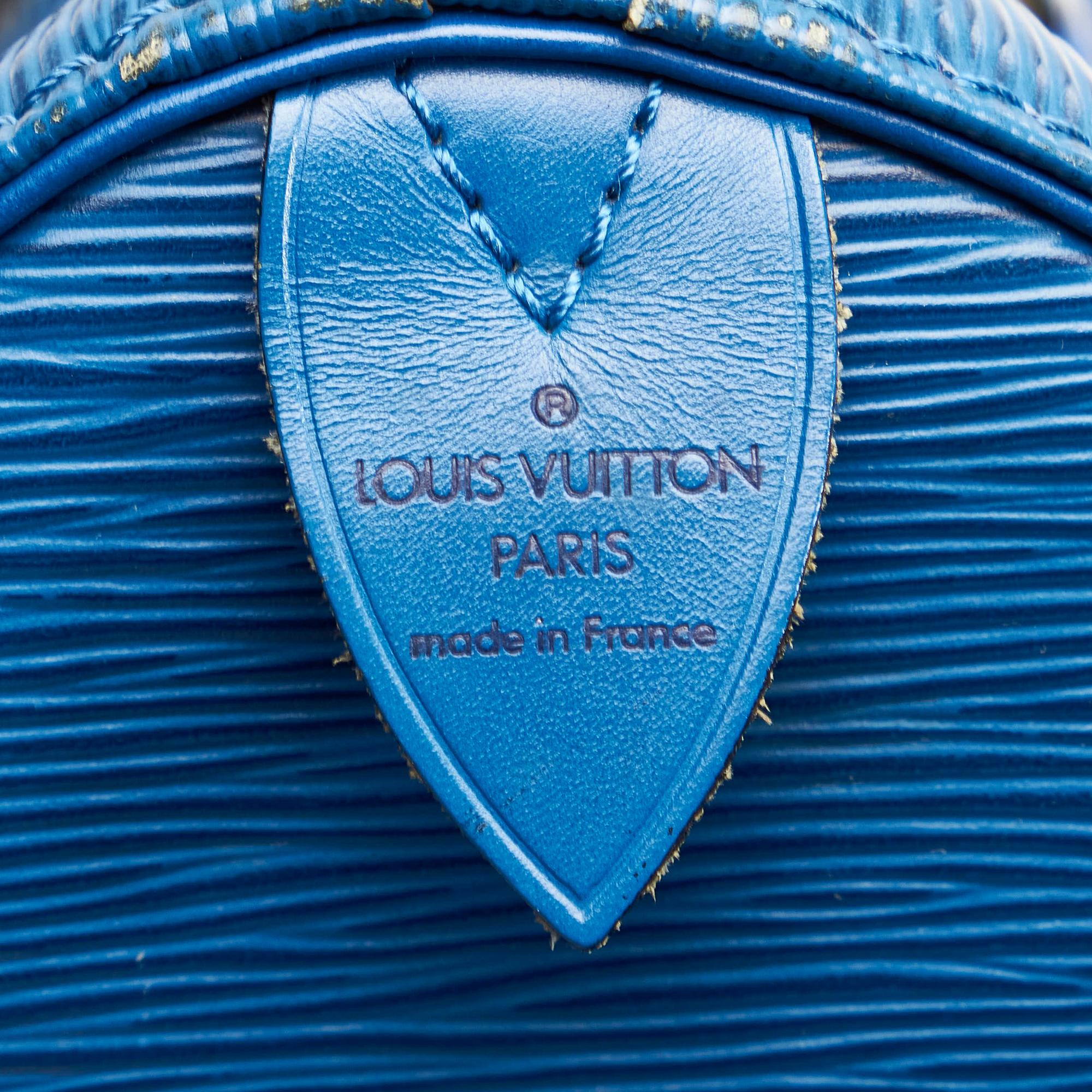 Louis Vuitton Epi Speedy 30 (SHG-29873)