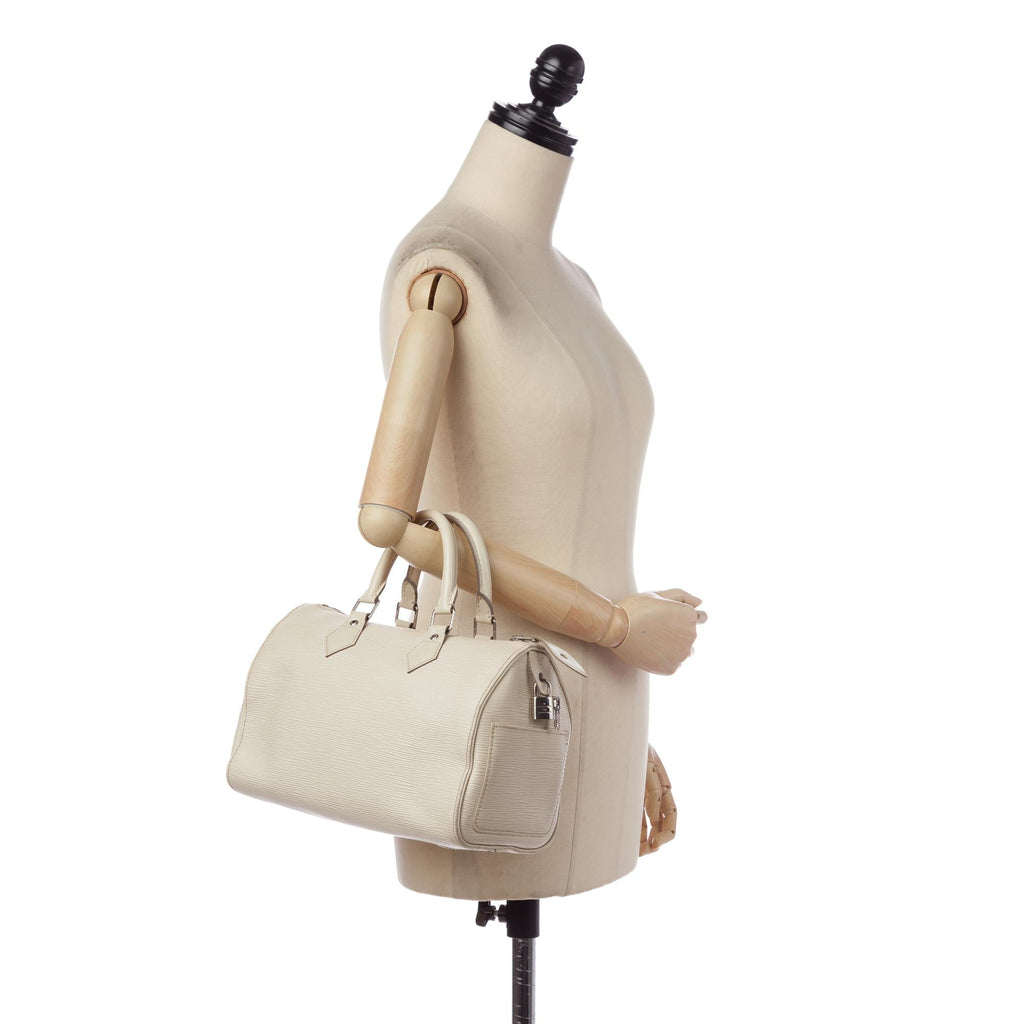 Louis Vuitton Epi Speedy 30 (SHG-33405)