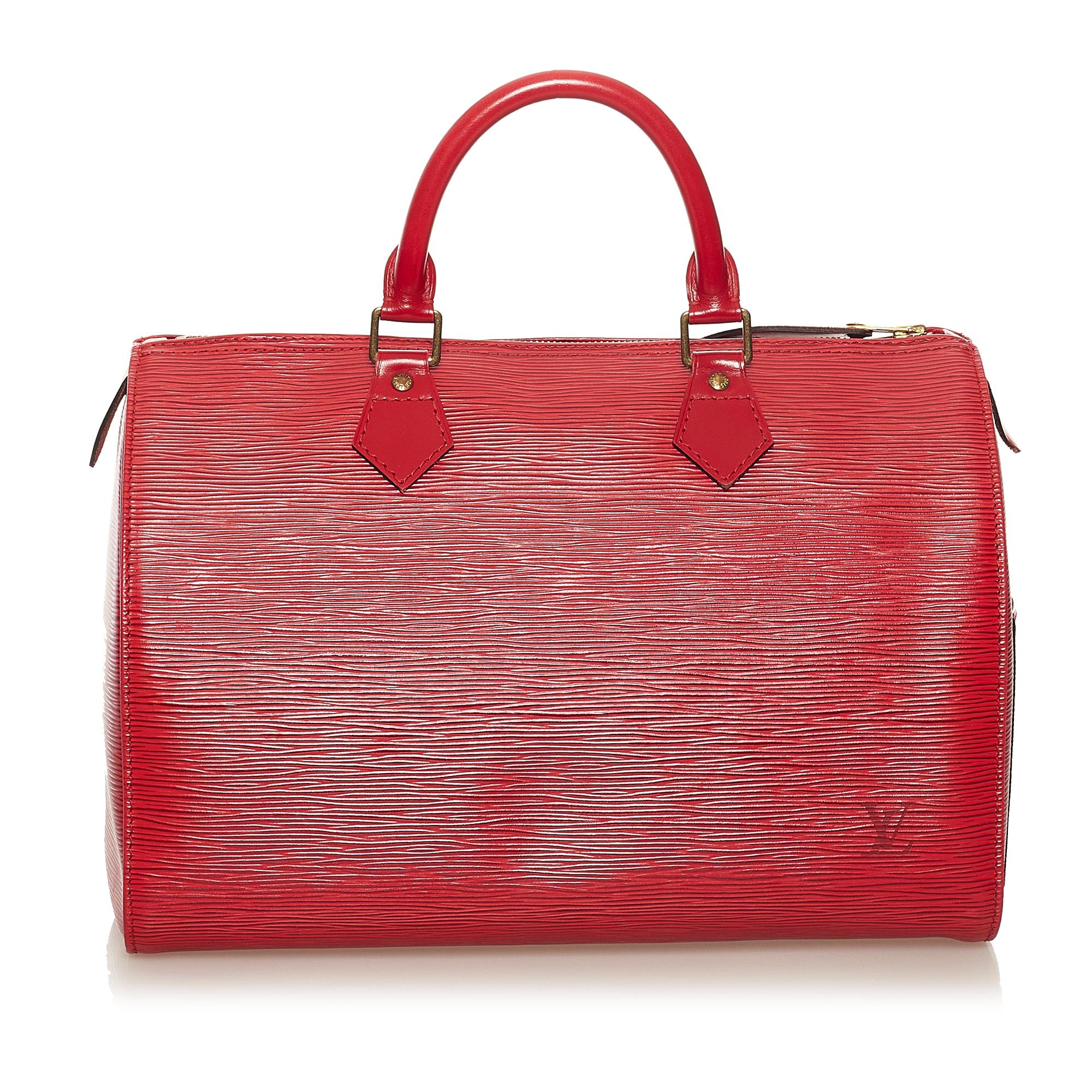 Louis Vuitton Epi Speedy 30 (SHG-34270)
