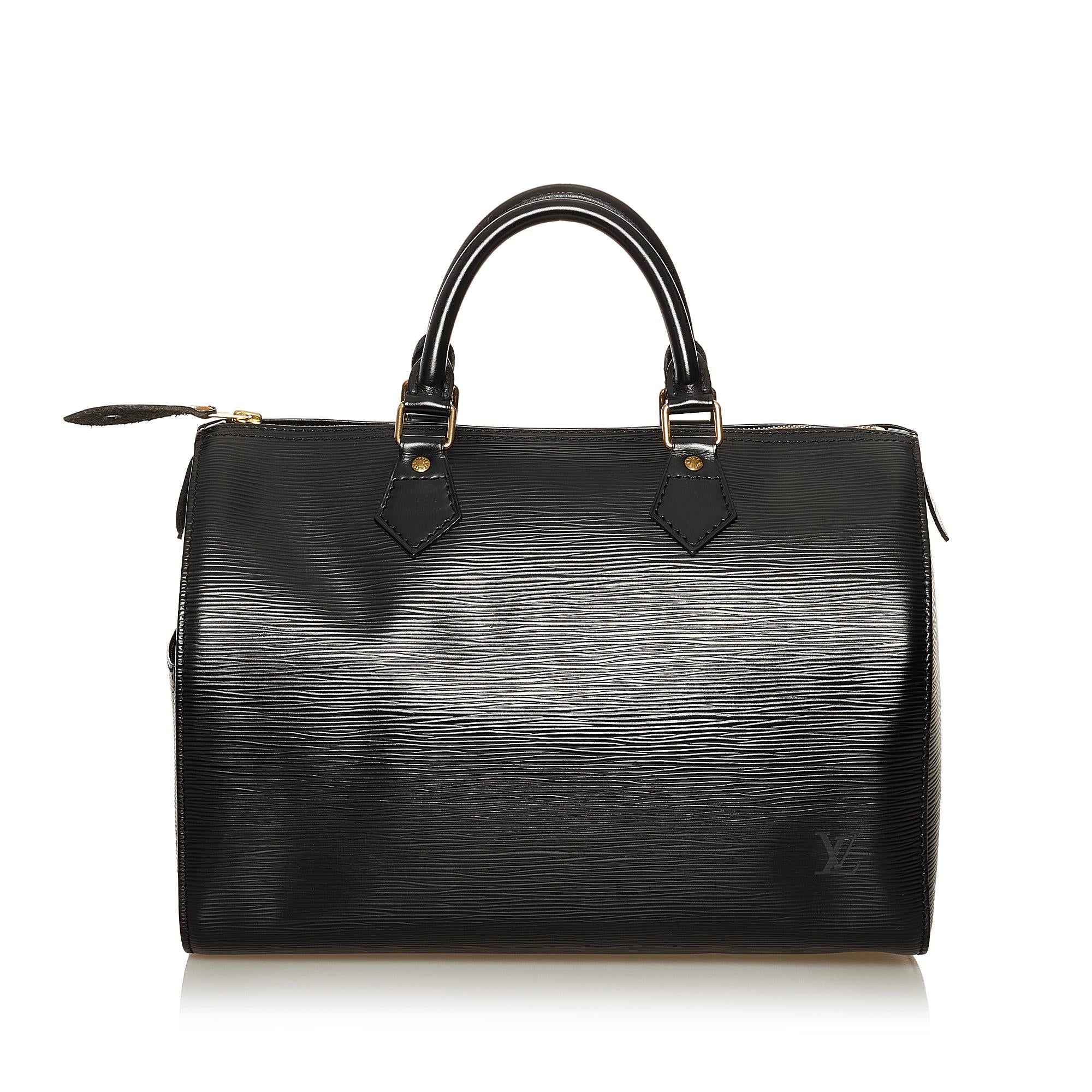 Louis Vuitton Epi Speedy 30 (SHG-35113)