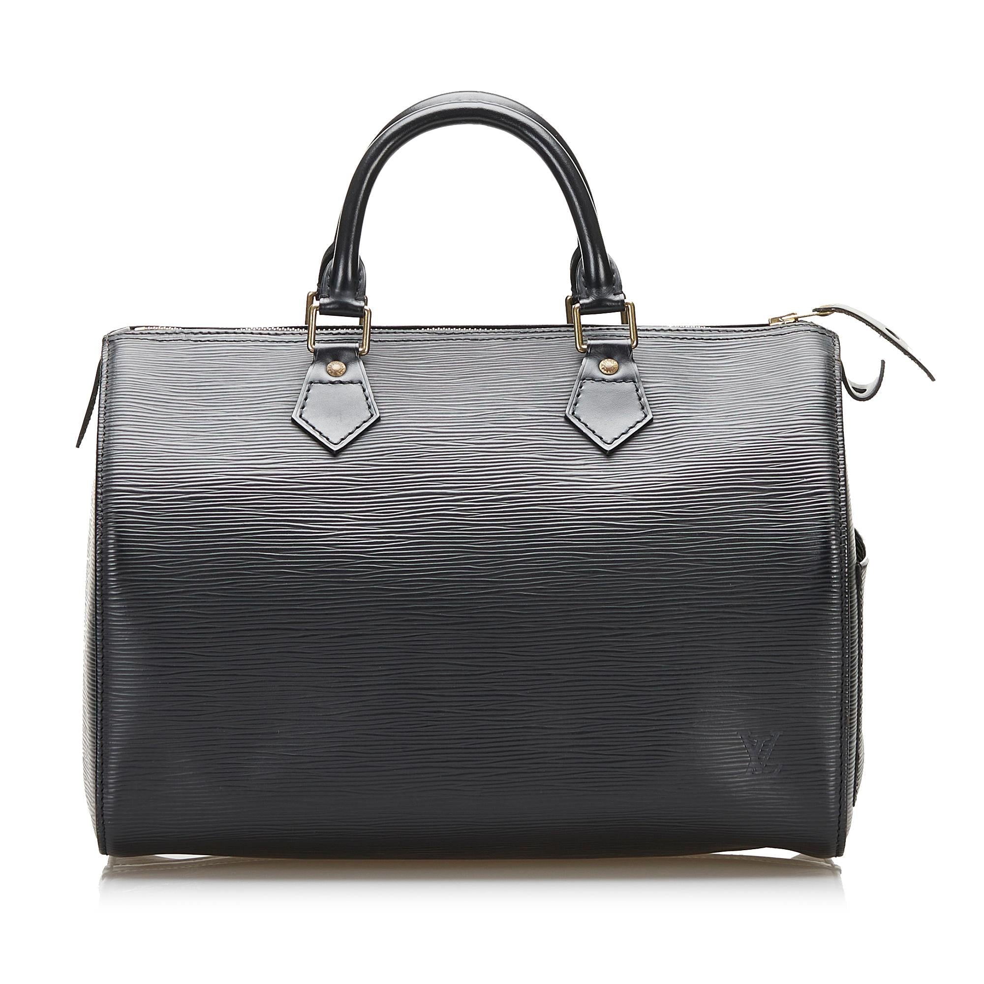 Louis Vuitton Epi Speedy 30 (SHG-36456)