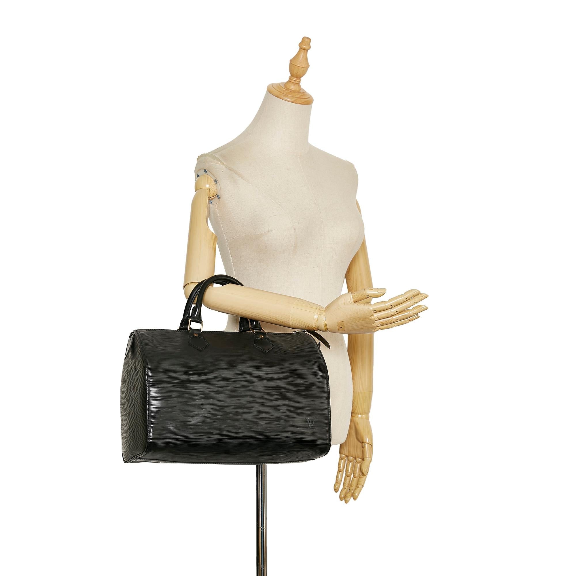 Louis Vuitton Epi Speedy 30 (SHG-36456)