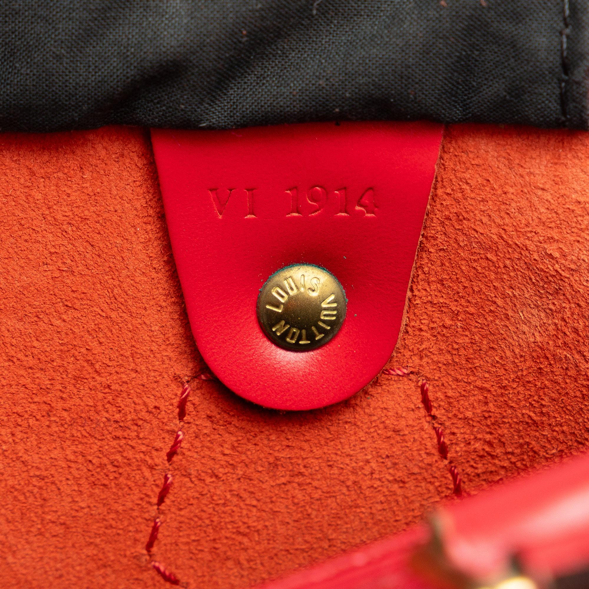 Louis Vuitton Epi Speedy 30 (SHG-7xbHII)