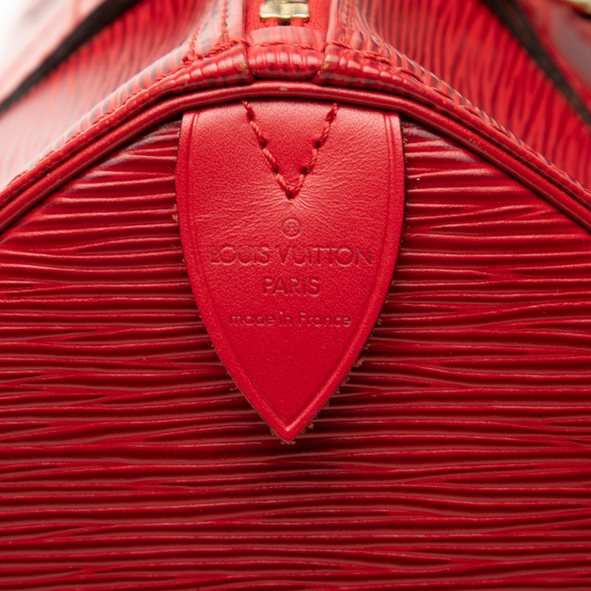 Louis Vuitton Epi Speedy 30