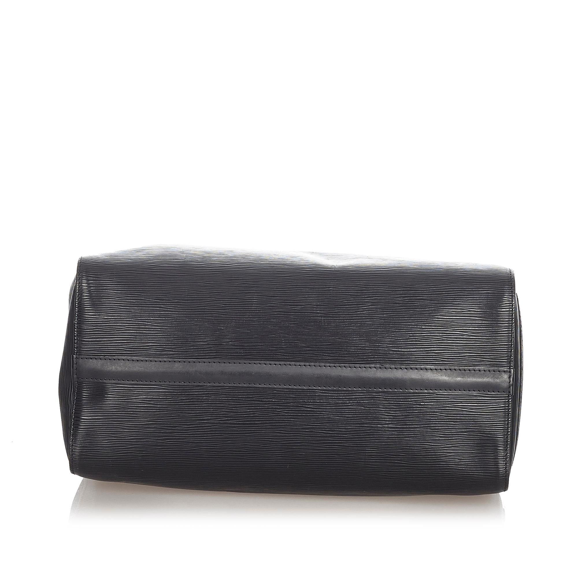 Louis Vuitton Epi Speedy 35 (SHG-23330)